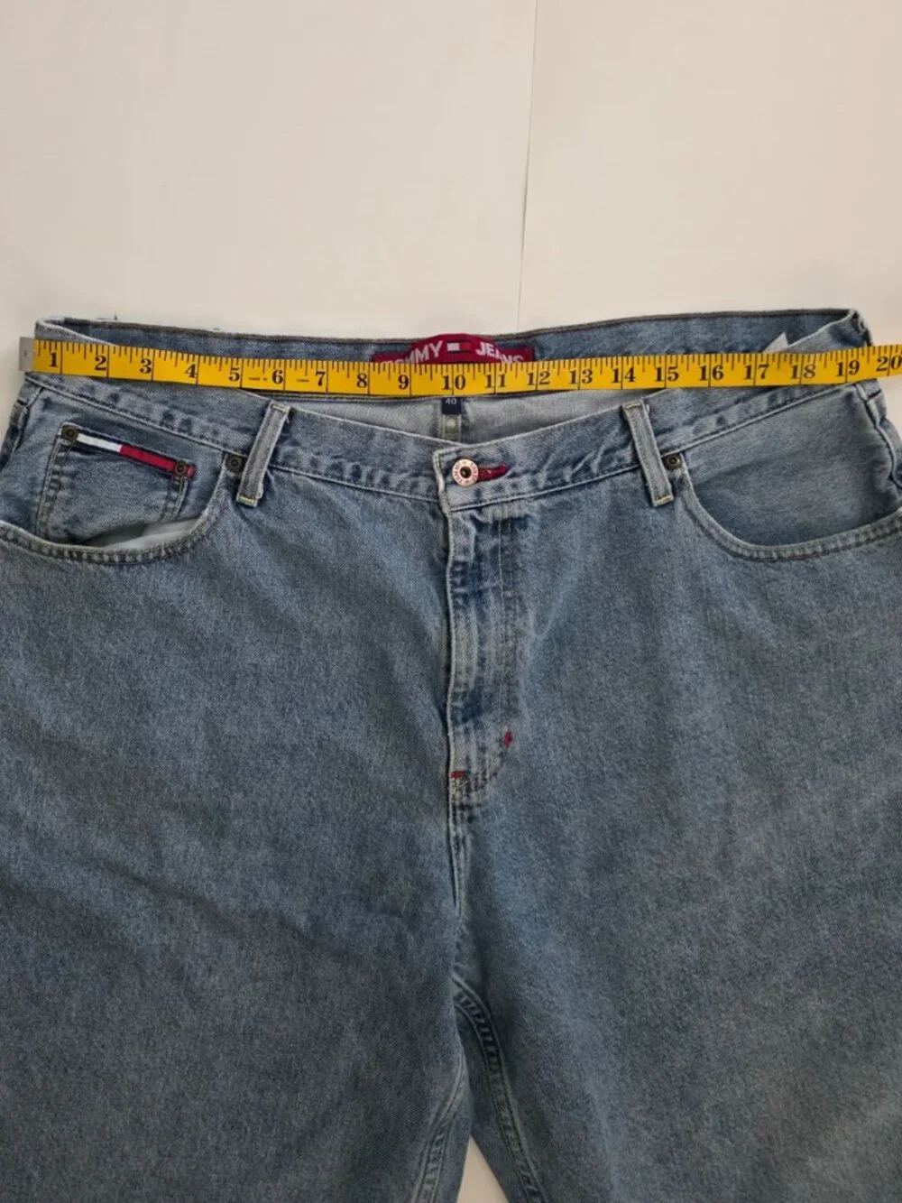 VTG Y2K 2002 Tommy Hilfiger Denim Shorts Tommy Jeans Men Sz 40